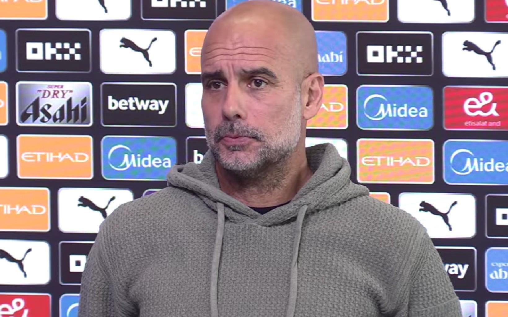 瓜迪奥拉:胡桑诺夫明天可上场踢几分钟罗德里还没完全恢复