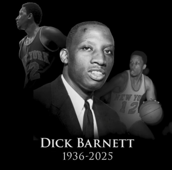 R.I.P.NBA名宿迪克巴尼特逝世享年89岁官方发视频缅怀