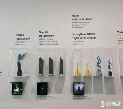 总算告别纸牌代替奖杯！黑神话TGA两大奖项奖杯终于收到了