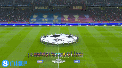 已预定冠军!巴萨赛前看台TIFO,第6座欧冠虚位以待