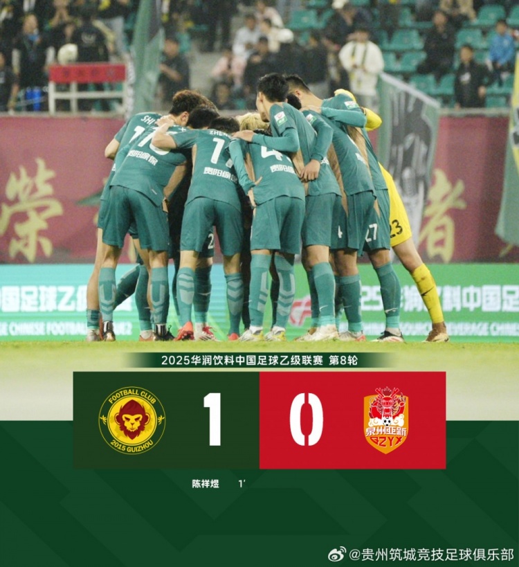 中乙联赛预赛阶段第8轮,贵州筑城竞技10泉州亚新