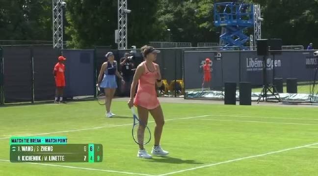 WTA250斯海尔托亨博斯站女双首轮:王欣瑜郑赛赛战败,无缘晋级