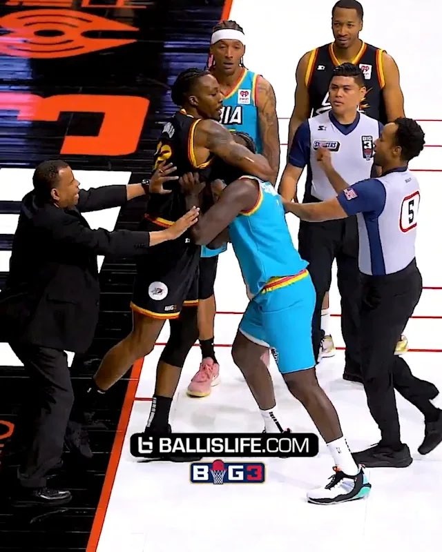 抱摔!Haynes:鉴于两人都是新秀BIG3不会对霍华德&师弟追加禁赛