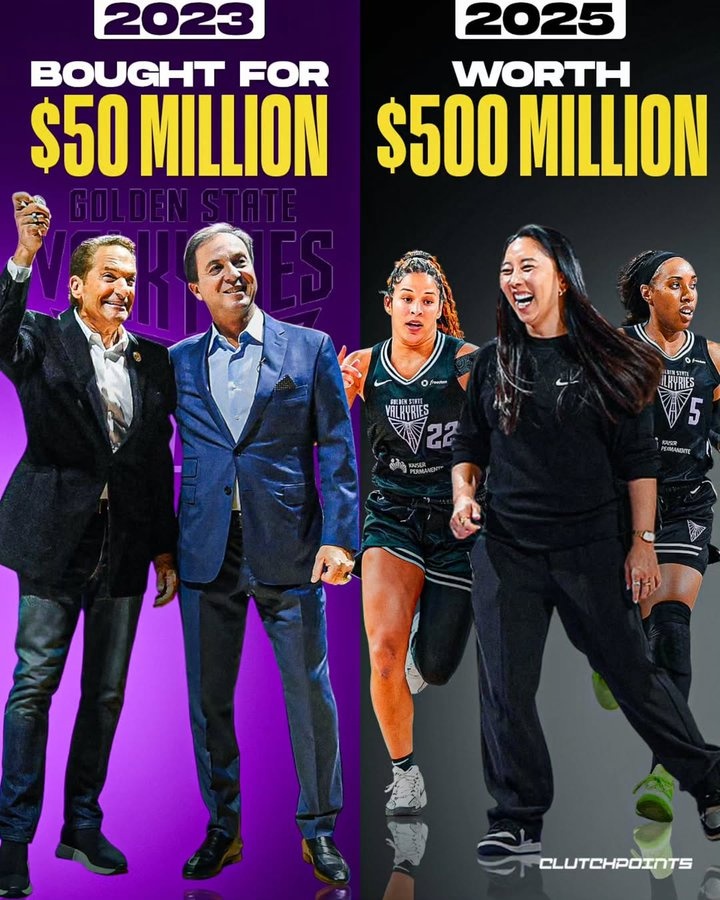 两年10倍!拉科布23年组建金州女武神花了5000万如今球队估值5亿