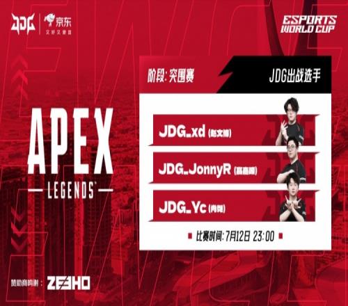EWCApex突围赛：JDG高开低走38分16名无缘决赛GEN头名晋级