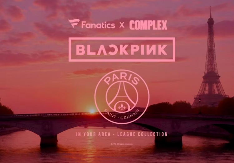 足球跟Kpop的碰撞,巴黎推出与BLACKPINK独家联名系列