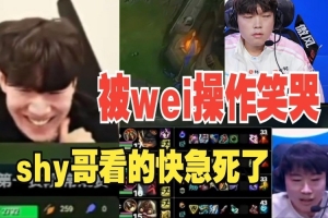 theshy看IG新上单被bin单杀急死了：wei为什么不帮rookie哥推线？