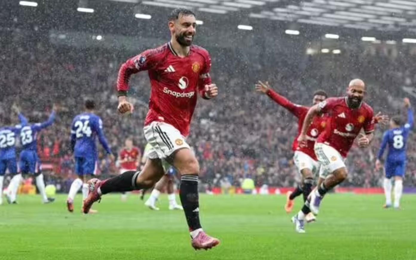 曼联vs切尔西全场数据：射门115，控球率41%59%