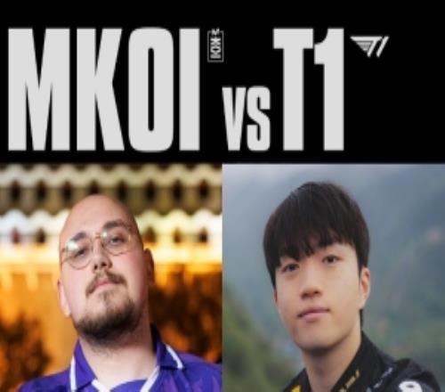 Myrwn铁男两斩吕布难挡Faker炸鱼沙皇三杀王者归来T1赢首局