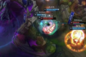 LPL赛事高光：小奶油招牌飞雷神，TES强势掀翻BLG