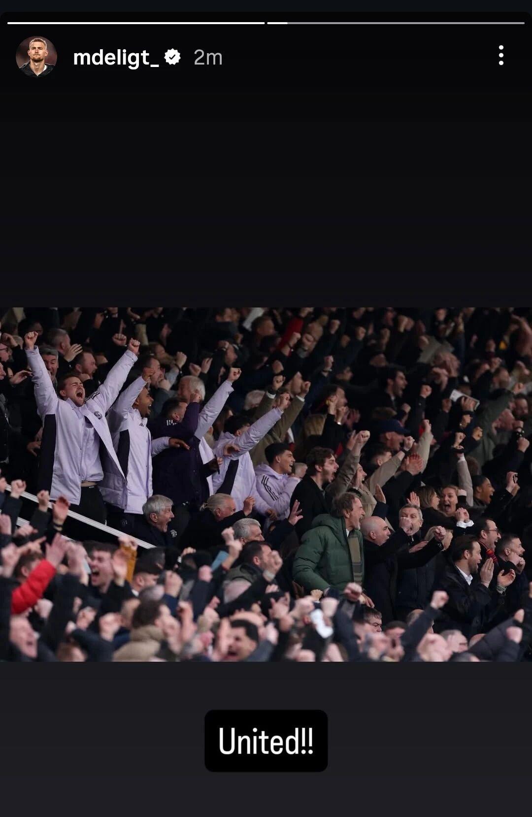 德里赫特下周复出，恐缺席曼联战阿森