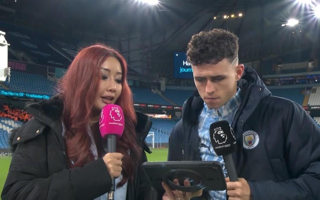 福登：对手调整给我们造成很大麻烦我