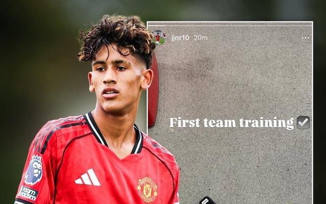 罗马诺：曼联15岁加布里埃尔参加一线队训练，他在长期计划中