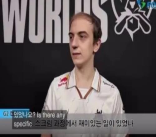 Caps：训练赛最难打的是IG，他们很强