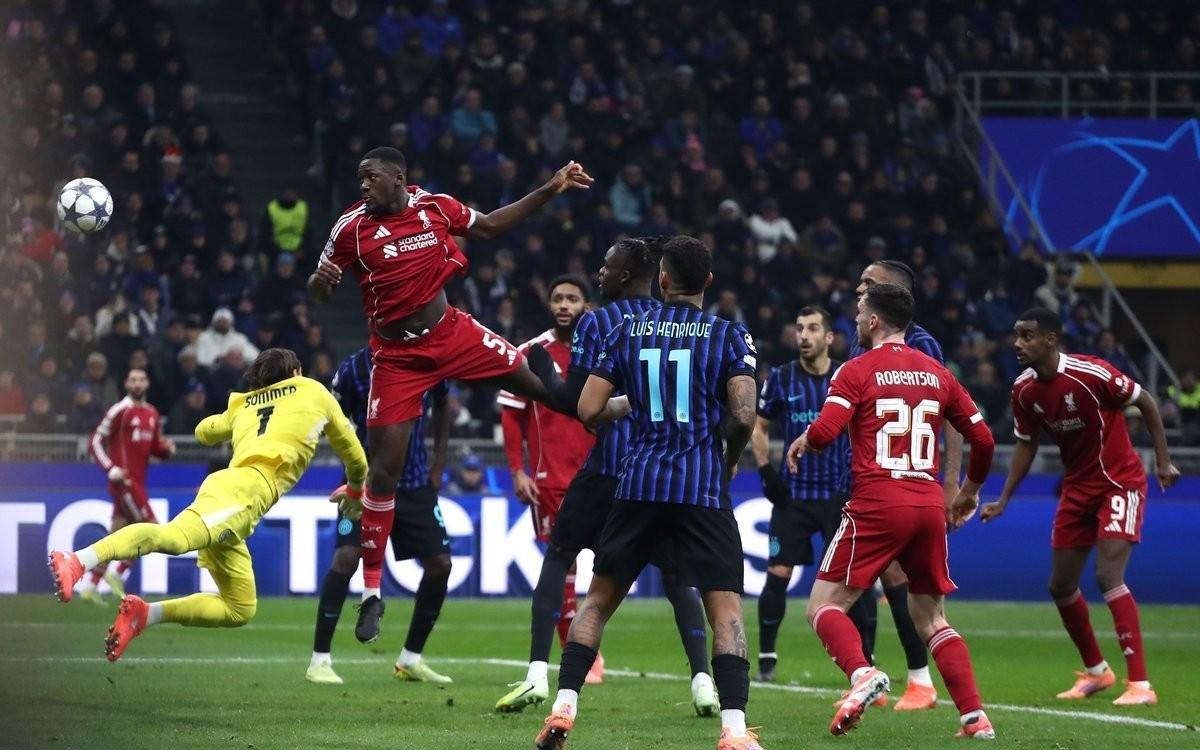 斯洛特治下利物浦第6次欧冠上半场