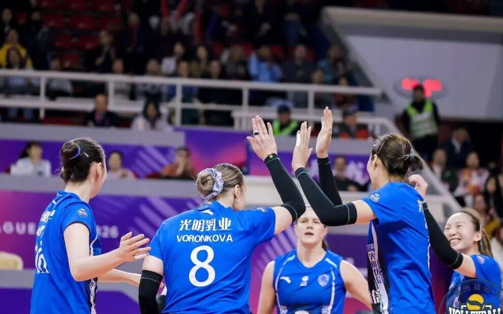 上海女排晋级排超总决赛，对决江苏女排