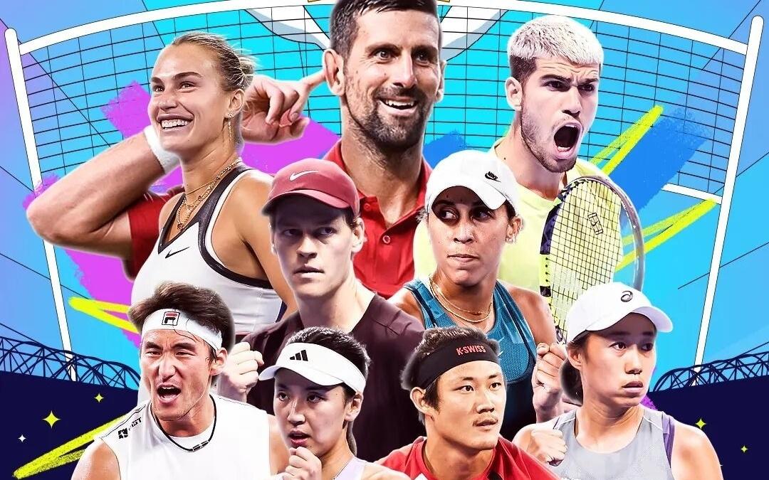 澳网14决赛：德约vs穆塞蒂冲费天王纪录张帅组合冲击女双4强