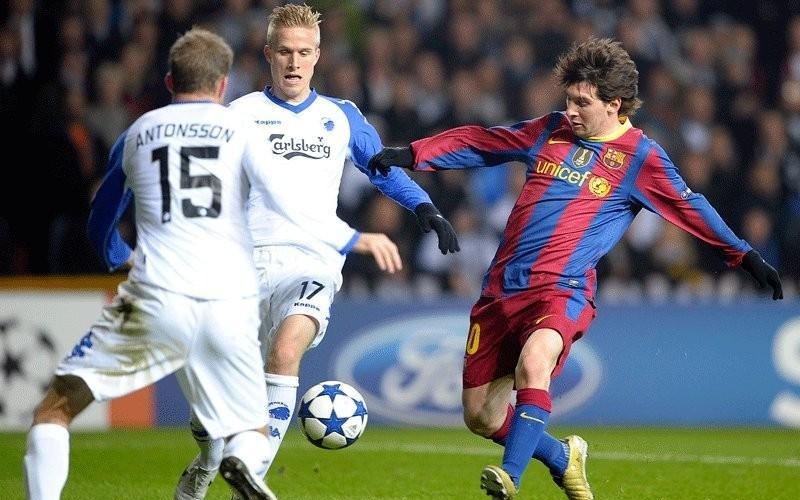 巴萨仅8次对丹麦球队不败，而哥本哈