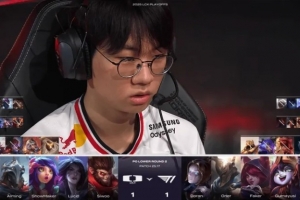 T1对阵DK第三局BP：Doran末选凯南；SMK维克托打Faker发条