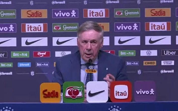 安切洛蒂公布巴西大名单漏了若昂佩