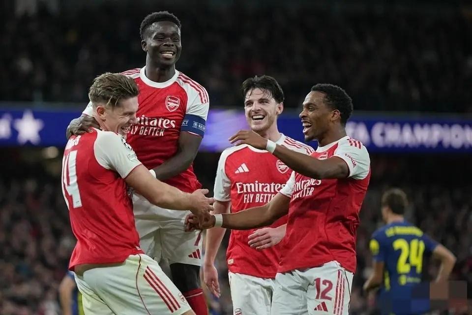 67.3%!阿森纳英超夺冠概率一骑绝尘能打败他们的只有自己