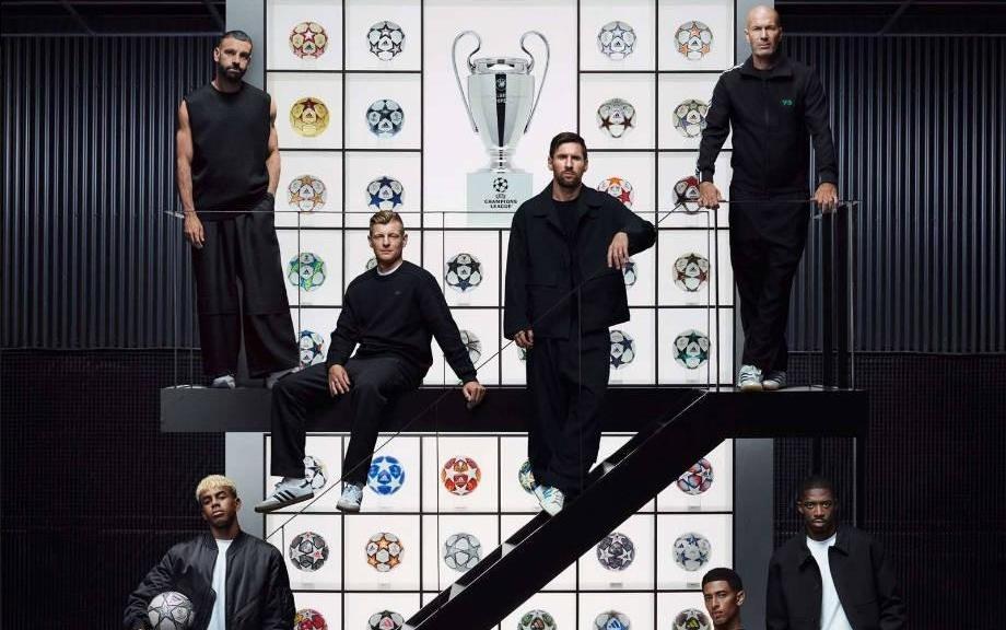 阿迪达斯发布与欧冠合作25周年纪念