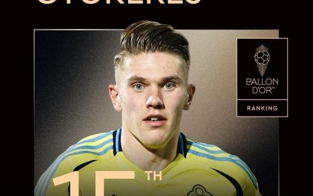 北欧锋霸首登英超！金球奖第15名：约克雷斯，生涯首次获得提名