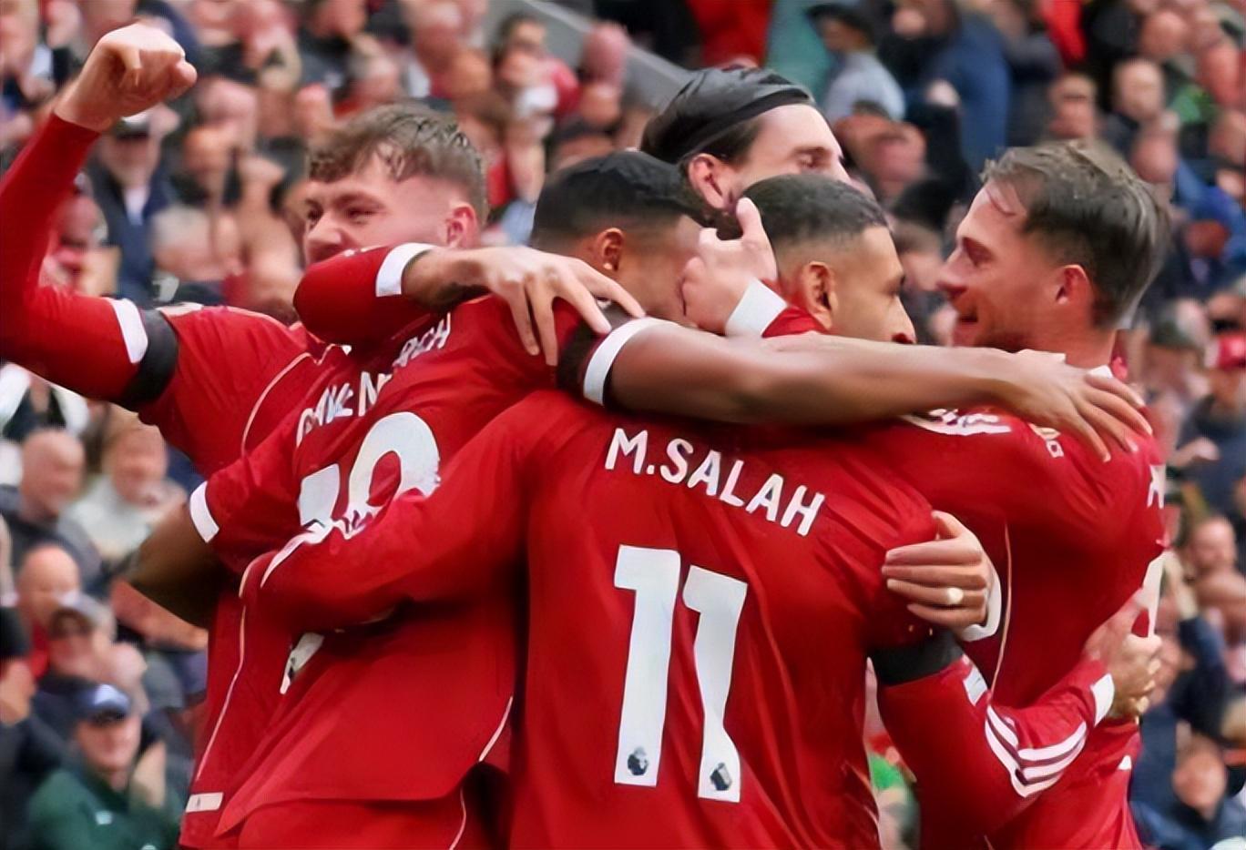 英超最新积分榜：利物浦5连胜排第1，热刺第2，曼联21蓝军排第10