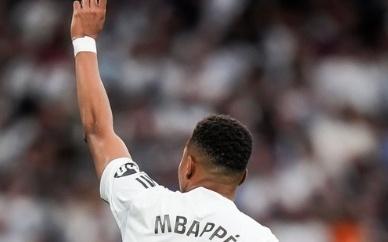 姆巴佩皇马生涯第4次飞点,上赛季对阵红军、毕巴、皇社飞点