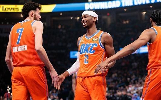 卫冕冠军的实力！雷霆16连胜创俄城纪录&追平勇士历史最佳开局