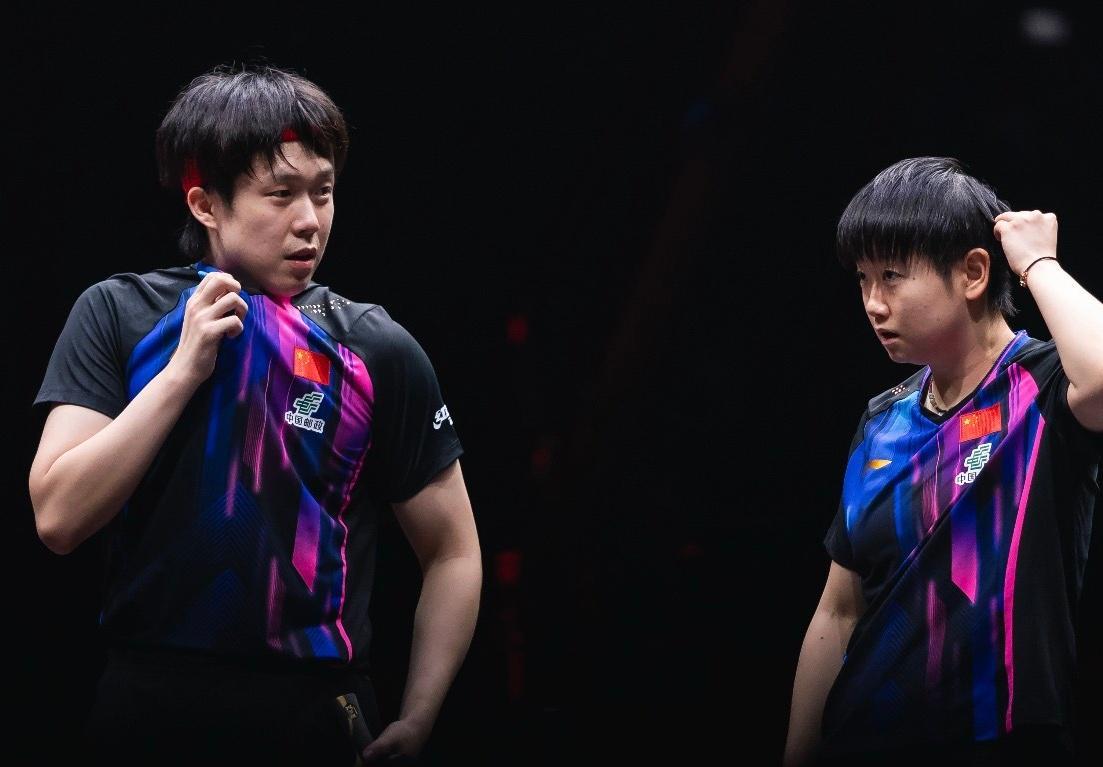 30横扫日乒冲冠！孙颖莎王楚钦联手无解，莎莎：配合8年很默契