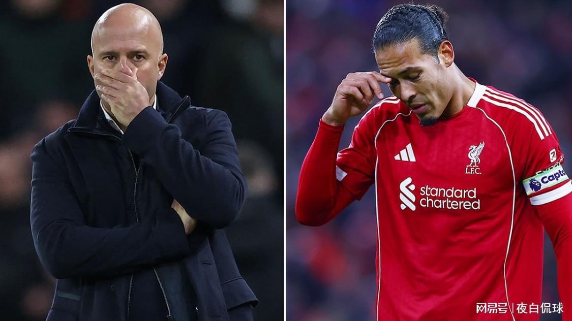 怒了！范戴克痛批利物浦队友：我们让教