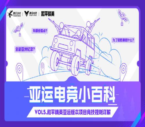 亚运电竞小百科更新：和平精英亚运版本项目详解