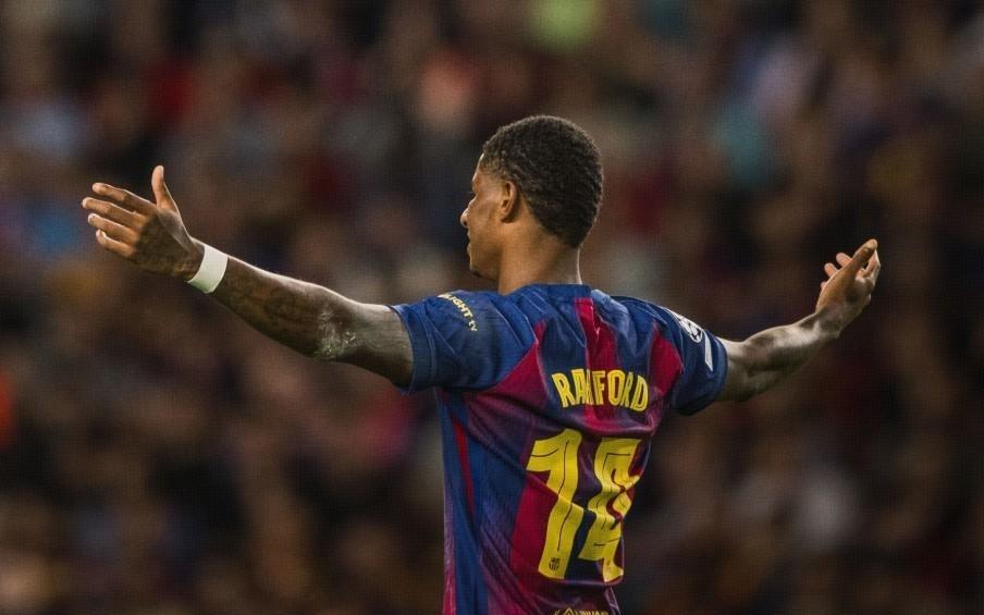 拉什福德本赛季欧冠直接参与6球，为个人单赛季并列最佳数据