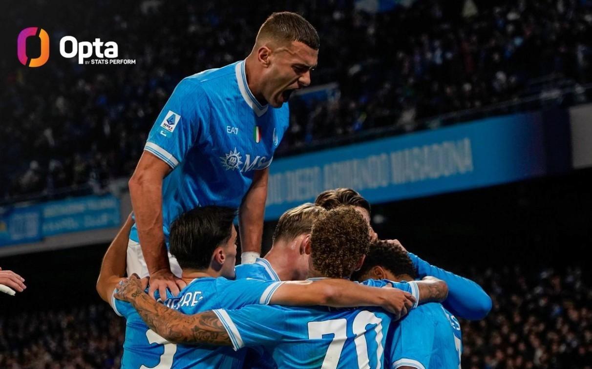 那不勒斯是除升班马外，五大联赛唯一