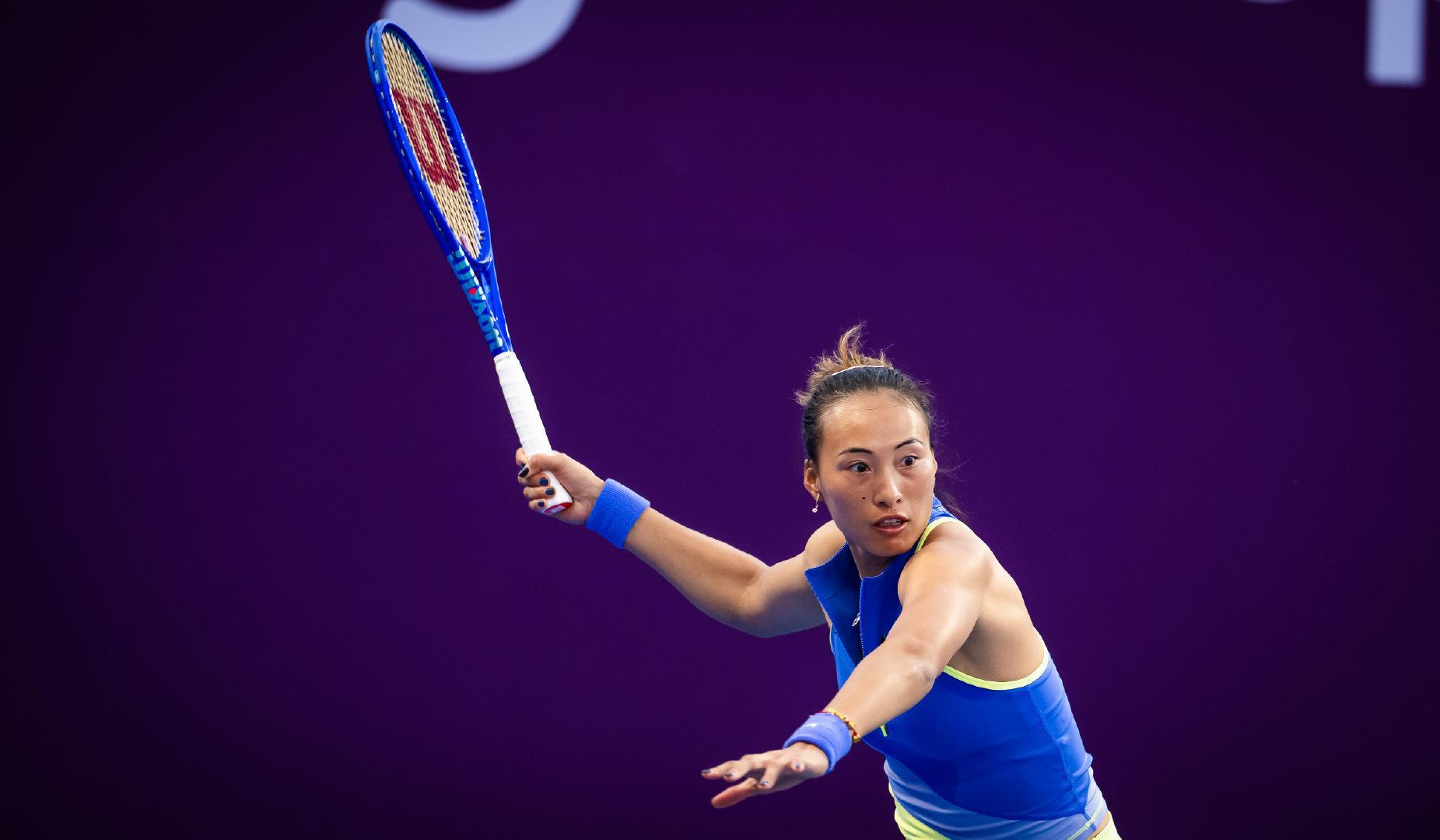 奖金34万！郑钦文21力克1米85重炮夺连胜：挑战世界第三