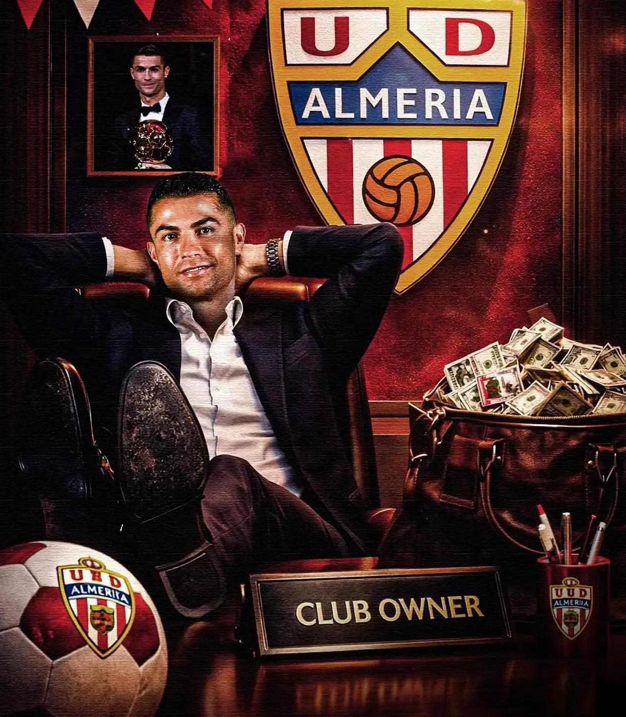 C罗已成为潜在西甲球队老板，他会聘