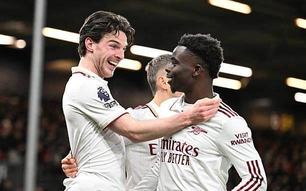 【数说】赖斯首度英超梅开，萨卡进球