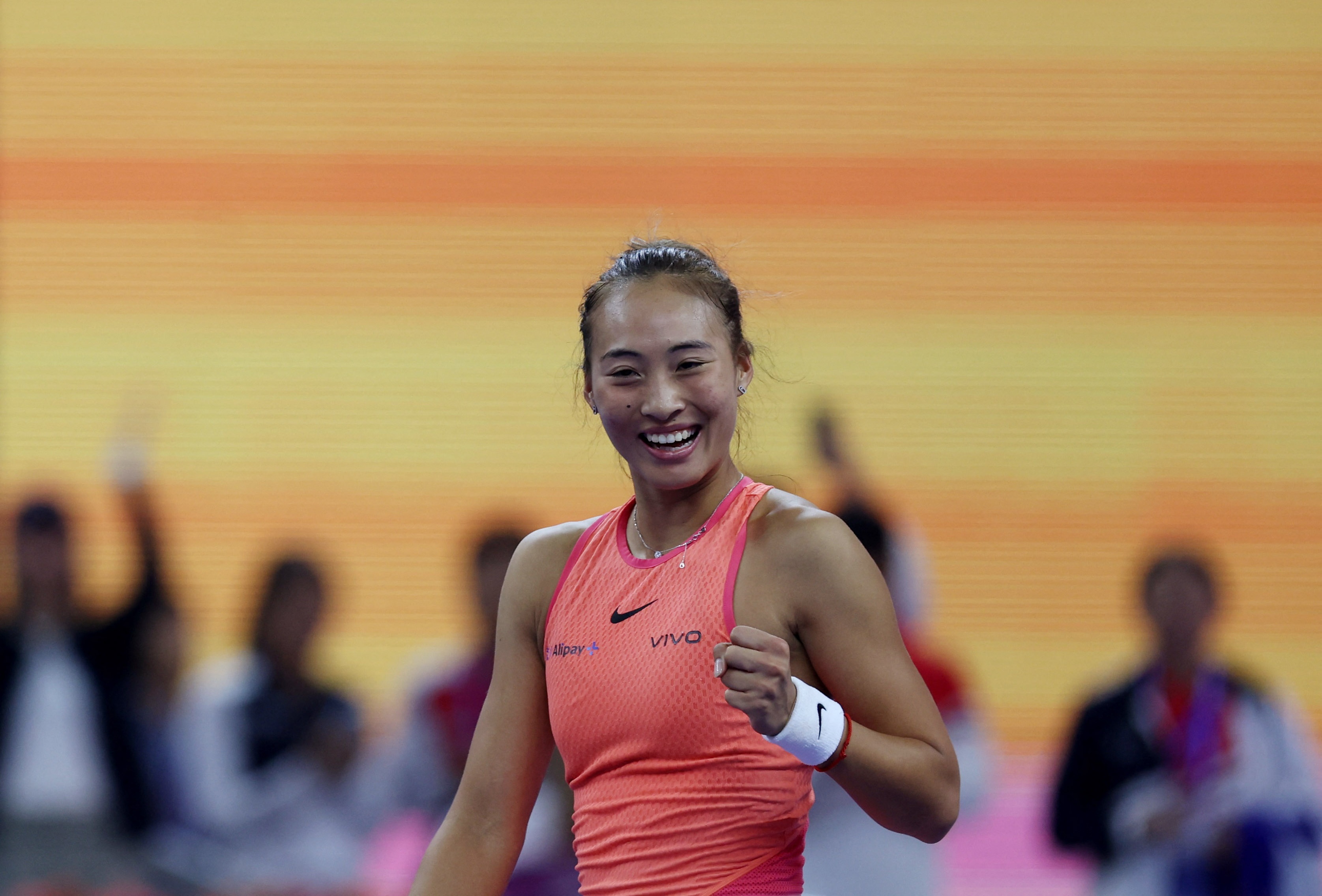 WTA1000罗马站,郑钦文晋级八强,收获215分124700欧元