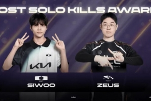 2025LCK最高单杀次数奖——DK Siwoo、HLE Zeus