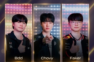 LCK公布年度最佳各位置候选名单：25T1、GEN全员在列