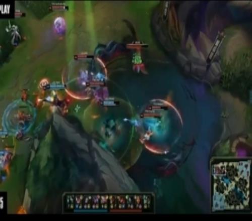 Ale：TES好懦啊看得，跟别人发育25分钟，一波直接烂掉