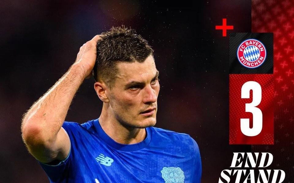 03不敌拜仁，勒沃库森连续37场德甲客