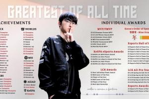 电竞历史第一人？Faker最新荣誉一览：GOAT还未停止他的脚步