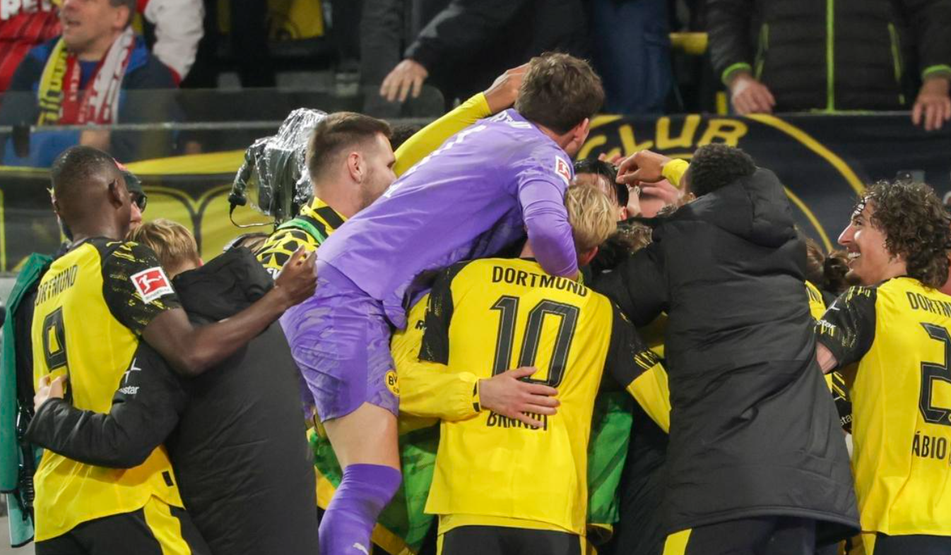 德甲最新积分战报:领头羊8连胜,多特绝杀,莱比锡制造惨案