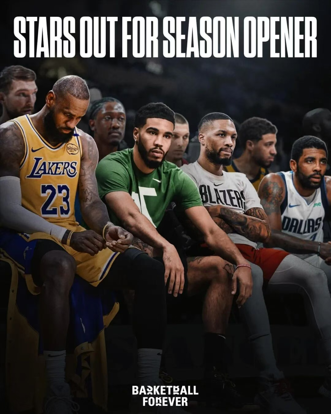 伤病潮!31人伤停+3人赛季报销,众球星倒下,NBA开局变伤病大会