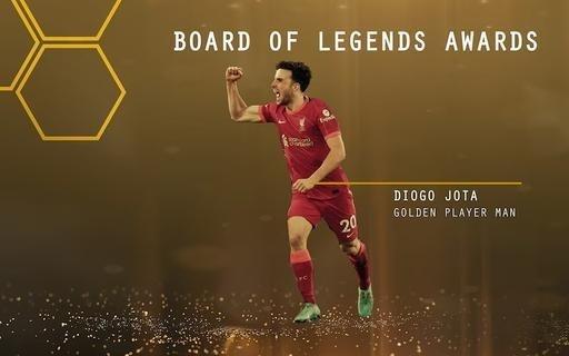 金童奖官方：迪奥戈若塔获得2025年度