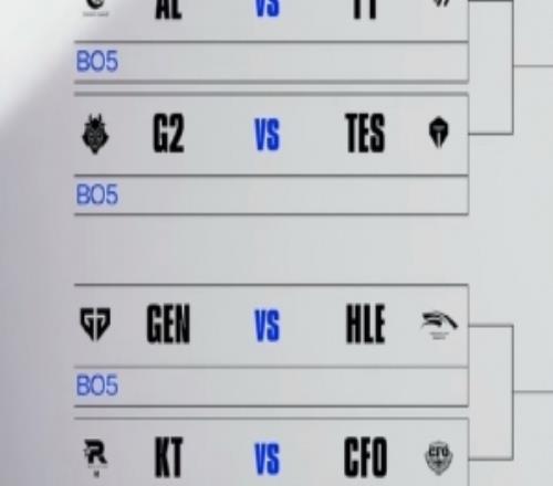 骆歆看抽签：态爷这手气杠杠的剩下的就交给两支LPL队伍了！