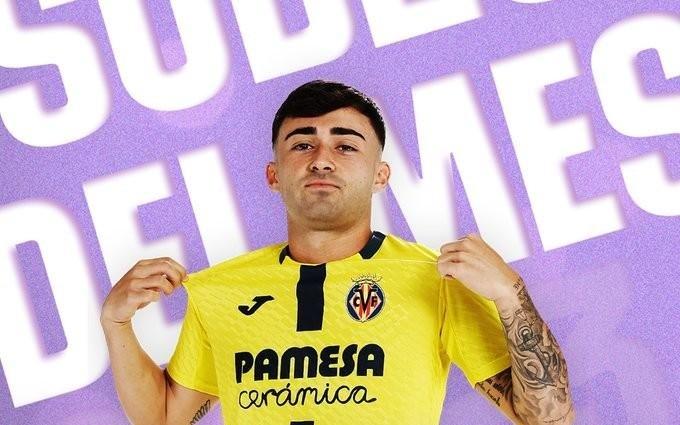 官方:比利亚雷亚尔前锋莫莱罗当选西甲10月最佳U23球员