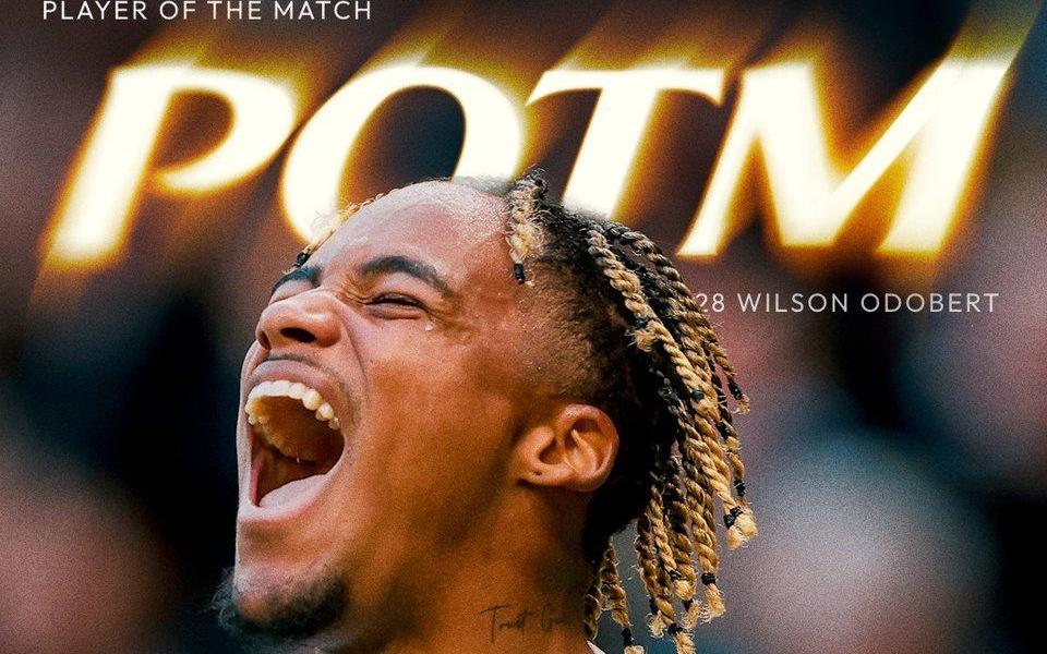 替补登场送助攻，奥多贝尔当选与曼联